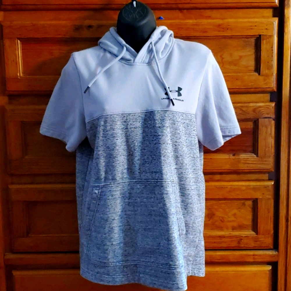Under armour short sleeve hoodie